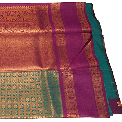 Ruchi Saree (Rama Light Green)