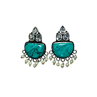 Kavya Studs- Turquoise Blue Kavya Studs- Turquoise Blue