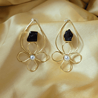 Ayesha Earrings- Purple Ayesha Earrings- Purple