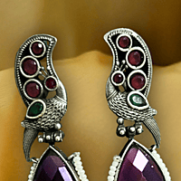 Rani Jumkha- Red Rani Jumkha- Red