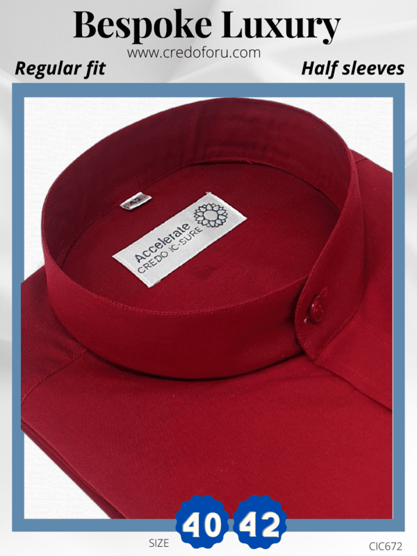 Raymonds Maroon Plain Full Sleeve Shirt(672) Raymonds Maroon Plain Full Sleeve Shirt(672)
