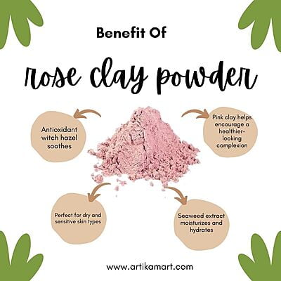 Rose Clay Powder Rose Clay Powder