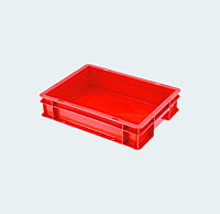 400*300*90 Injection Moulded Plastic Crate