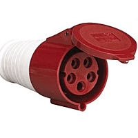 5 Pin/32A Industrial Socket With Plug IP44 Waterproof (Plug & Straight Socket set) 5 Pin/32A Industrial Socket With Plug IP44 Waterproof (Plug & Straight Socket set)