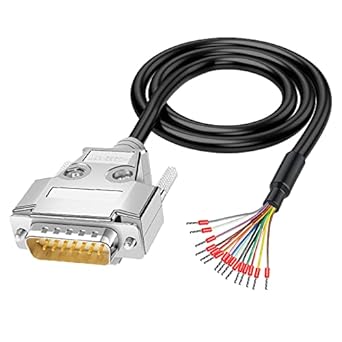 DB15 Solderless Male RS232 D-SUB
Serial Adapter, 15 pin DB15 Solderless Male RS232 D-SUB
Serial Adapter, 15 pin