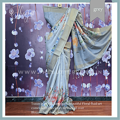 TUSSER KOTA SILK SAREE PSSSTUS23127