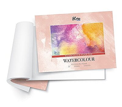 CAMPAP FABRIANO STUDIO WATERCOLOR PAPER, 25% COTTON, HOT PRESSED 300GSM CAMPAP FABRIANO STUDIO WATERCOLOR PAPER, 25% COTTON, HOT PRESSED 300GSM