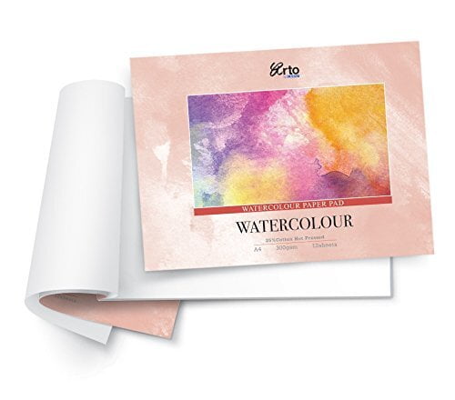 CAMPAP FABRIANO STUDIO WATERCOLOR PAPER, 25% COTTON, HOT PRESSED 300GSM CAMPAP FABRIANO STUDIO WATERCOLOR PAPER, 25% COTTON, HOT PRESSED 300GSM