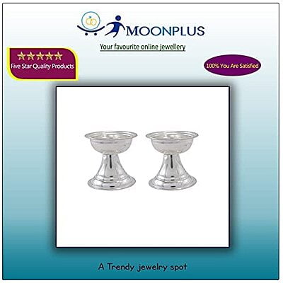 Silver Kerala Diya Set Silver Kerala Diya Set