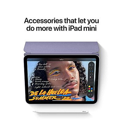 2021 Apple iPad Mini with A15 Bionic chip (Wi-Fi, 64GB) - Starlight (6th Generation) 2021 Apple iPad Mini with A15 Bionic chip (Wi-Fi, 64GB) - Starlight (6th Generation)