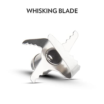 Borosil Masterblend Hand Blender, Electric Hand Blender, Single Speed Option, Stainless Steel Blades, For Whisking, Blending & Whipping, 250 W, Black