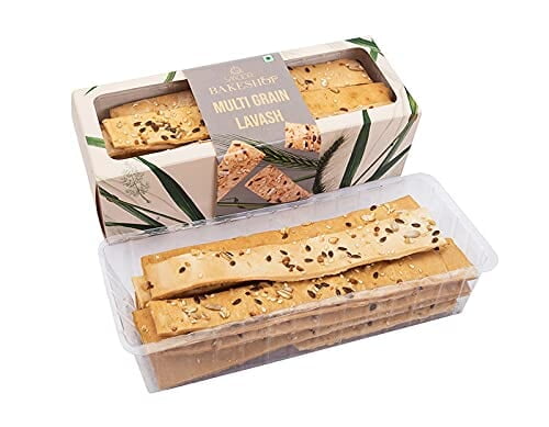 SMOOR Premium Gourmet Multigrain Lavash Bread 4x 100gm (Pack of 4)