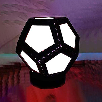 Sublimation Printed Led Rotating Lamp Hexagon 11 Photo Lamp for All Occasions (20x15x15 cm) Sublimation Printed Led Rotating Lamp Hexagon 11 Photo Lamp for All Occasions (20x15x15 cm)