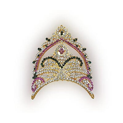 God,Goddess Multistone Crown