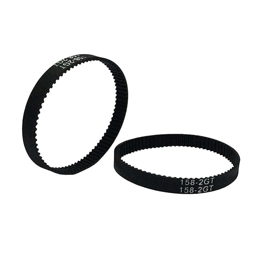 GT2 Close-Loop 158mm Long & 6mm-Width Rubber Timing Belt for 3D Printer GT2 Close-Loop 158mm Long & 6mm-Width Rubber Timing Belt for 3D Printer