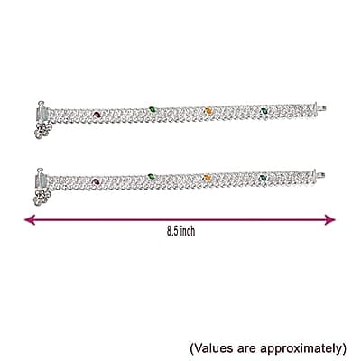 Sterling Silver payal Anklet