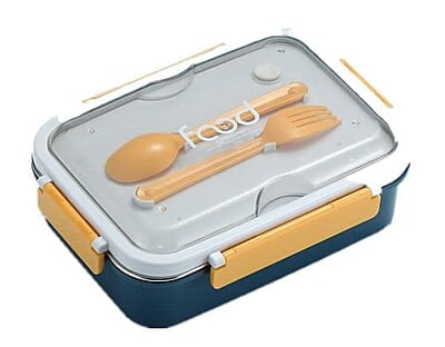 Bento Lunch Box for Kids, Lunch Box for Kids – 3 Compartment Insulated Lunch Box Stainless Steel Tiffin Box for Boys, Girls, School & Office – 750 ML-Multi Color Bento Lunch Box for Kids, Lunch Box for Kids – 3 Compartment Insulated Lunch Box Stainless Steel Tiffin Box for Boys, Girls, School & Office – 750 ML-Multi Color
