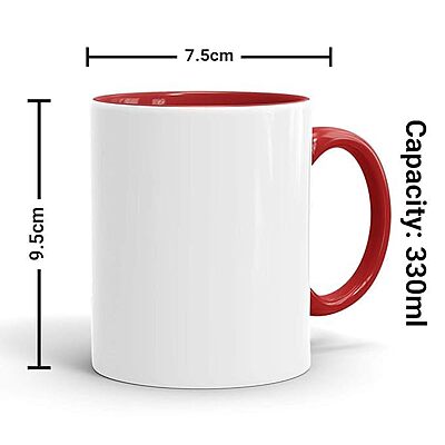 Merry Christmas Red Printed Coffee Mug | Best Gift for Friend, Family, Co-Worker Merry Christmas Red Printed Coffee Mug | Best Gift for Friend, Family, Co-Worker