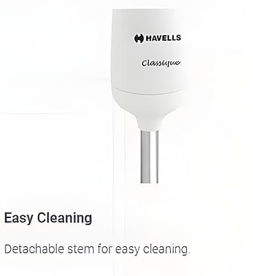 Havells Classique- S Low Noise 300 watt Hand Blender with Detachable Stainless Steel Stem