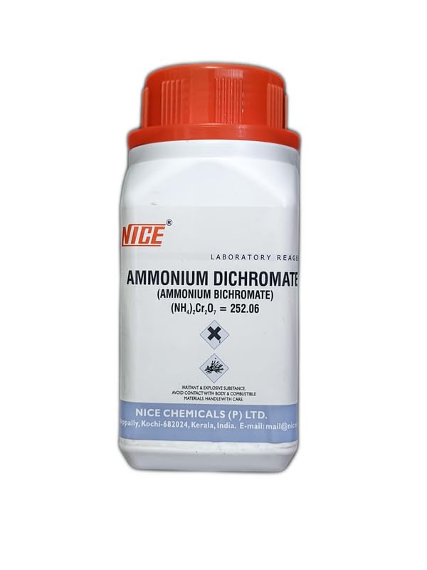 Ammonium Dichromate 500gm 99.5% NICE Ammonium Dichromate 500gm 99.5% NICE
