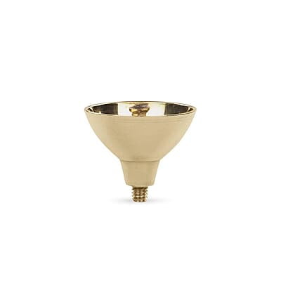 Borosil Medium Size Mangal Diya Decorative Brass Glass Oil Lamp |