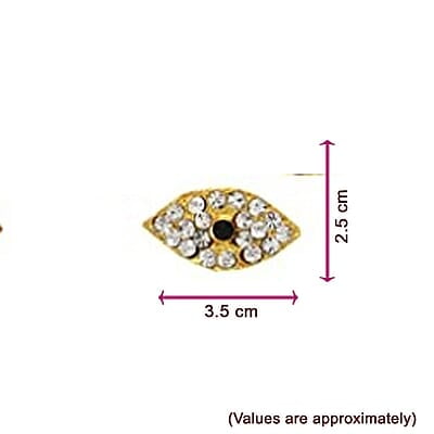 God Ornament Amman Face/Mugam with Crown/Kireedom and Lotus Attigai