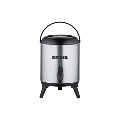 Borosil Stainless Steel Hydra Wonder Jug, 5.7 Liter, Silver