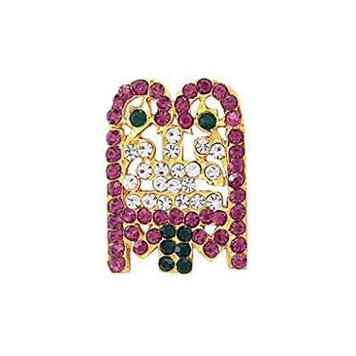 God Ornament Gold Plated Stone Work Amman Thali God Ornament Gold Plated Stone Work Amman Thali