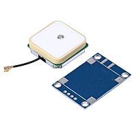 25x25x8mm 28db High Gain 5cm Length Built-in Ceramic Active GPS Antenna for NEO-6M NEO-7M NEO-8M