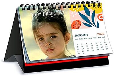 Sublimation Printed Calendar Desktop New Year Calendar for with Beautiful Wire Binding (12 Month with 12 Photos) 6x8 Inches Sublimation Printed Calendar Desktop New Year Calendar for with Beautiful Wire Binding (12 Month with 12 Photos) 6x8 Inches