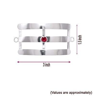 Sterling Silver Tripundra/Vibuthi Pattai Sterling Silver Tripundra/Vibuthi Pattai