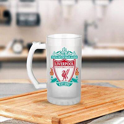 Sublimation Printed Froster Beer Mug With 7 Liverpool,Printed Unique Beer Mug Sublimation Printed Froster Beer Mug With 7 Liverpool,Printed Unique Beer Mug