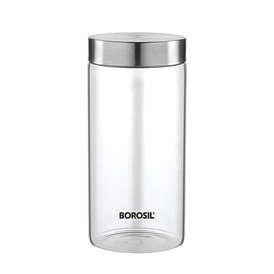BOROSIL SQUARE DISHWITH GREEN LID-2.2L