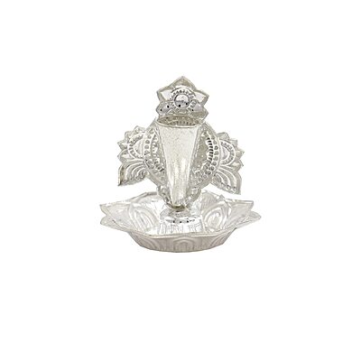 Silver Chank/Chakra Incense Holder