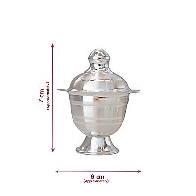 Silver Aesthetic Kumkum chimizh