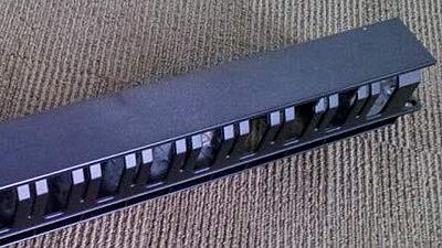 Cent Cable Manager 19" 1U, ABS