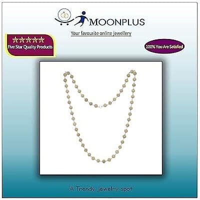 Silver Tied Tulsi Mala/Chain For Men