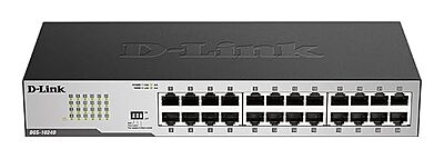 D-Link DGS-1024D, Unmanaged 24 Port, DGS-1024D