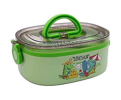 Dinosaur Lunch Box Thermal Stainless Steel 1000 ML Insulation Brunch Munch Box Tableware Set Portable Lunch Containers for Kid Dinosaur Lunch Box Thermal Stainless Steel 1000 ML Insulation Brunch Munch Box Tableware Set Portable Lunch Containers for Kid