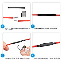 Heat Shrink Wrapping Tube 12mm Repair Mobile Phone Charger Cables, Head Set Wires, Electrical Cables (White) Heat Shrink Wrapping Tube 12mm Repair Mobile Phone Charger Cables, Head Set Wires, Electrical Cables (White)