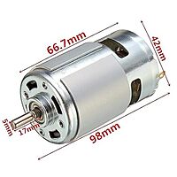 DC Motor Motor Ball Bearing Large Torque High Power Low Noise Dc Motor