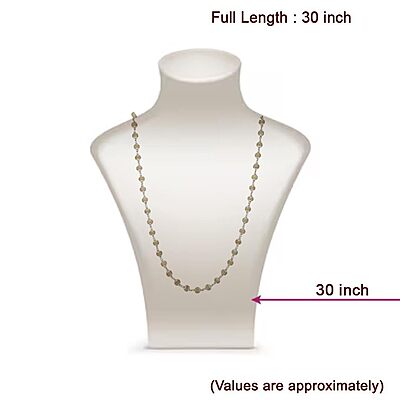 Pure Silver-Tied Tulasi Mala for Ayyappan Devotees Pure Silver-Tied Tulasi Mala for Ayyappan Devotees