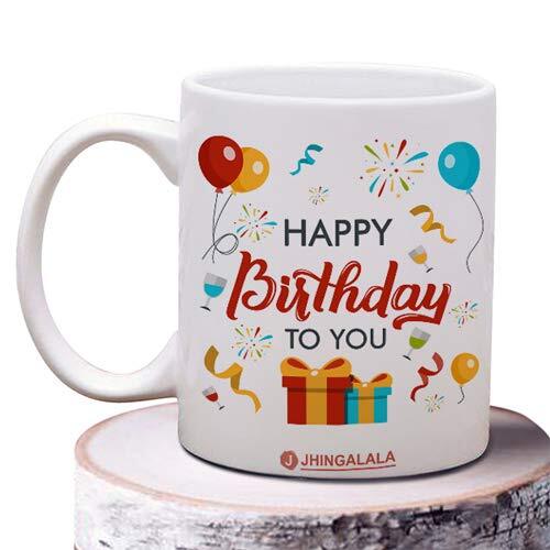 Happy Birthday to You Printed Ceramic Coffee Mug White - 11 Oz Happy Birthday to You Printed Ceramic Coffee Mug White - 11 Oz