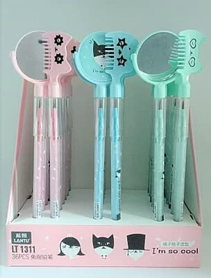 Kids Comb Mirror pencil+Combo pencil  set combo ( 6 combo)