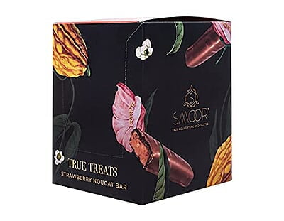 SMOOR Premium Strawberry Nougat Bar Gift Hamper Special Occasions Pack of 15