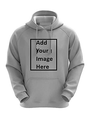 Customized and Personalized Photo On Hoodies for Men and Women Pure Cotton Grey. Customized and Personalized Photo On Hoodies for Men and Women Pure Cotton Grey.