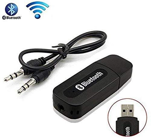 Bluetooth Adapter Audio Music Receiver with 3.5mm aux Cable Compatible with Car Media Player and Convert Old Speakers into Wireless Bluetooth Adapter Audio Music Receiver with 3.5mm aux Cable Compatible with Car Media Player and Convert Old Speakers into Wireless