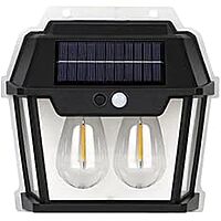 2 Window Tungsten Solar Wall Lights