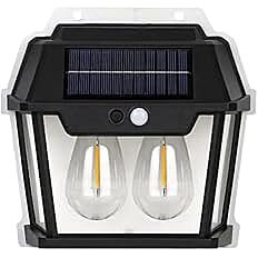 2 Window Tungsten Solar Wall Lights 2 Window Tungsten Solar Wall Lights