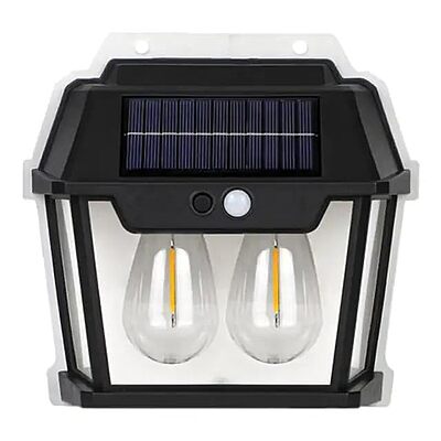2 Window Tungsten Solar Wall Lights 2 Window Tungsten Solar Wall Lights